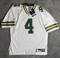 Brett Favre Green Bay Packers Reebok Jersey Authentic On Field Sewn Men's 50 XL