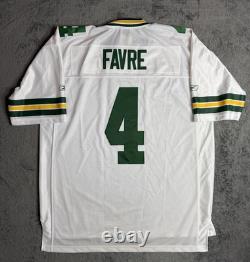 Brett Favre Green Bay Packers Reebok Jersey Authentic On Field Sewn Men's 50 XL