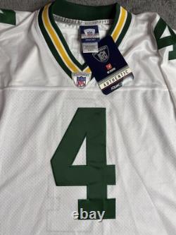 Brett Favre Green Bay Packers Reebok Jersey Authentic On Field Sewn Men's 50 XL