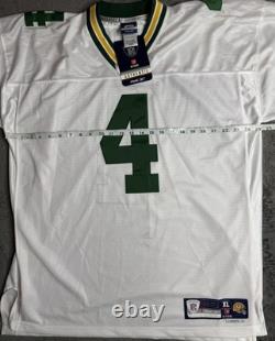 Brett Favre Green Bay Packers Reebok Jersey Authentic On Field Sewn Men's 50 XL