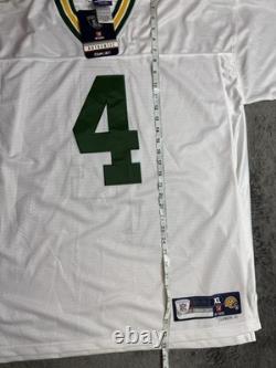 Brett Favre Green Bay Packers Reebok Jersey Authentic On Field Sewn Men's 50 XL