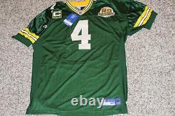 Brett Favre Green Bay Packers Reebok On Field PROLINE NFL Jersey 54 NWT 50th Ann