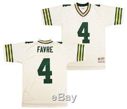 Brett Favre Green Bay Packers White 1996 Replica Jersey L