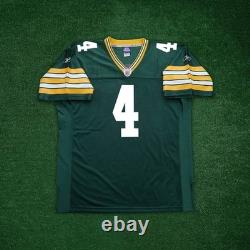 Brett Favre Reebok Green Bay Packers NFL Authentic On-Field EQT Home Jersey