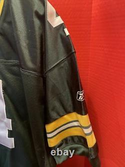 Brett Favre Reebok On Field Authentic Green Bay Packers Jersey Size 52 New