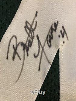 Brett Favre Signed Autograph Green Bay Packers #4 Size 54 NFL Authentic Jersey