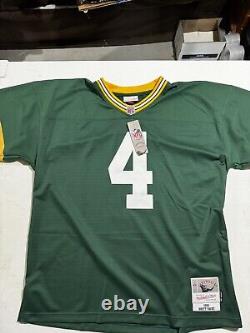 Brett Favre XL Green Bay Packers Mitchell & Ness Men's 1996 Authentic Jersey