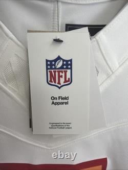 Bucky Irving #7 Vapor FUSE Jersey White Tampa Bay Buccaneers Men's L NWT