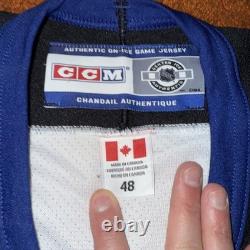 CCM Authentic Tampa Bay Lightning 10th Anniversary NHL Hockey Jersey White48 NWT