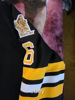 CCM North Bay Centennials authentic game worn used vintage jersey 80s 90s rare