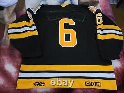 CCM North Bay Centennials authentic game worn used vintage jersey 80s 90s rare