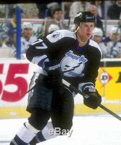 CHRIS GRATTON Tampa Bay Lightning 1995 CCM Throwback NHL Hockey Jersey