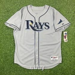 Carl Crawford Tampa Bay Rays Majestic Authentic MLB Jersey Size 52 NEW