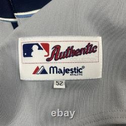 Carl Crawford Tampa Bay Rays Majestic Authentic MLB Jersey Size 52 NEW
