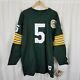 Champion Vintage Collection Throwback #5 Green Bay Packer Jersey Mens Xl Hornung