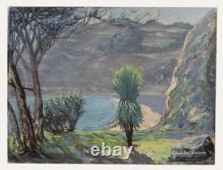 Charles Evison (b. 1910) 1956 Oil, Portelet Bay, Jersey