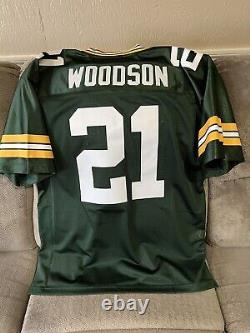 Charles Woodson Authentic Green Bay Packers Jersey XL NWT Super Bowl Patch