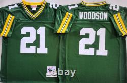 Charles Woodson Green Bay Packers Home Football Jersey NWT Multiple Sizes