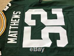 Clay Matthews Green Bay Packers Nike Elite Authentic On-Field Jersey 60 4XL NWT