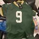 Custom Nfl Green Bay Packers Jersey New With Tags Brown Kids Xl