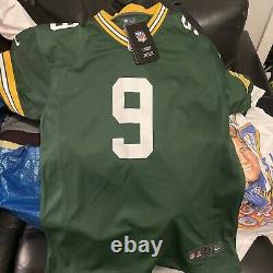 Custom NFL Green Bay Packers Jersey New With Tags Brown Kids XL