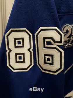 Custom adidas Tampa Bay Lightning #86 Nikita Kucherov AUTHENTIC Jersey