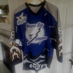 DAMAGED Tampa Bay Lightning Vincent Lecavalier Kitted Jersey sz XX Large