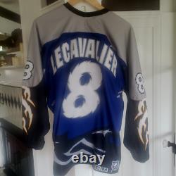 DAMAGED Tampa Bay Lightning Vincent Lecavalier Kitted Jersey sz XX Large