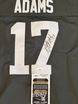 Davante Adams Autographed Green Bay Packers Jersey JSA COA