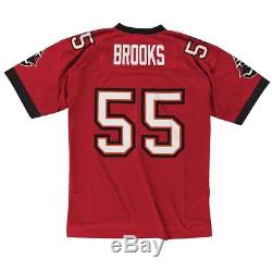 Derrick Brooks 2002 Tampa Bay Buccaneers Mitchell & Ness NFL Red Legacy Jersey