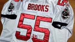 Derrick Brooks #55 Tampa Bay Buccaneers Throwback 2 Patch Spec ED Jersey NWT XL