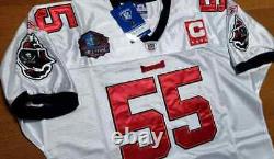 Derrick Brooks #55 Tampa Bay Buccaneers Throwback 2 Patch Spec ED Jersey NWT XL