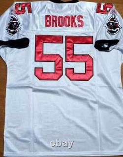 Derrick Brooks #55 Tampa Bay Buccaneers Throwback 2 Patch Spec ED Jersey NWT XL