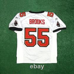Derrick Brooks Reebok Tampa Bay Buccaneers Authentic On-Field EQT White Jersey
