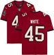 Devin White Tampa Bay Buccaneers Autographed Red Nike Limited Jersey