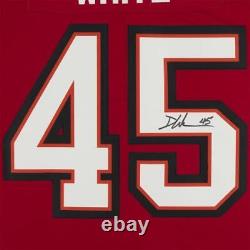 Devin White Tampa Bay Buccaneers Autographed Red Nike Limited Jersey