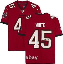 Devin White Tampa Bay Buccaneers Signed Red Nike Limited Jersey