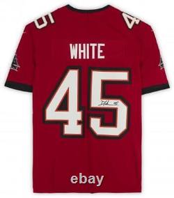 Devin White Tampa Bay Buccaneers Signed Red Nike Limited Jersey
