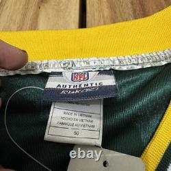 Donald Driver Jersey Mens 50 Reebok Green Bay Packers Authentic Stitched NWT