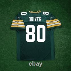 Donald Driver Reebok Green Bay Packers NFL Authentic On-Field EQT Home Jersey