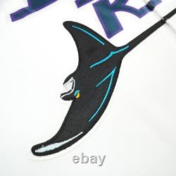 Dwight Gooden 2000 Tampa Bay Devil Rays Men's Home White Throwback Jersey