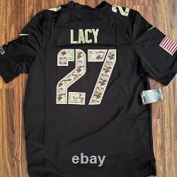 Eddie Lacy M NFL Football Jersey Salute To Service Brand New