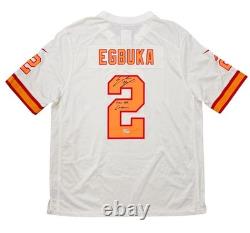 Emeka Egbuka Tampa Bay Buccaneers Signed Jersey Nike Nwt Game Fanatics Coa