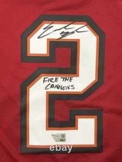 Emeka Egbuka Tampa Bay Buccaneers Signed Jersey Nike Nwt Game Fanatics Coa