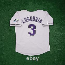 Evan Longoria 1999 Tampa Bay Devil Rays Men's Grey Road Throwback Jersey