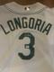Evan Longoria Autographed Tampa Bay Rays Majestic Authentic Jersey Nwt Rare
