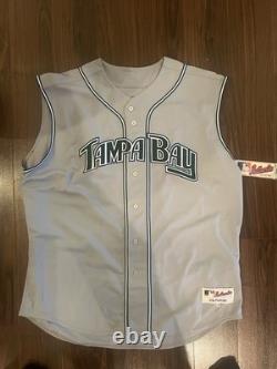 Evan Longoria Autographed Tampa Bay Rays Majestic Authentic Jersey NWT RARE