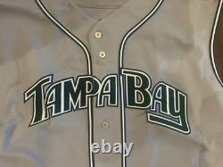 Evan Longoria Autographed Tampa Bay Rays Majestic Authentic Jersey NWT RARE