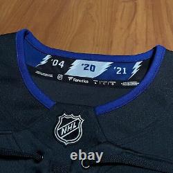 Fanatics Steven Stamkos Tampa Bay Lightning NHL Hockey Jersey Black Alternate L