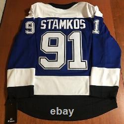 Fanatics Steven Stamkos Tampa Bay Lightning Reverse Retro NHL Jersey Blue M
